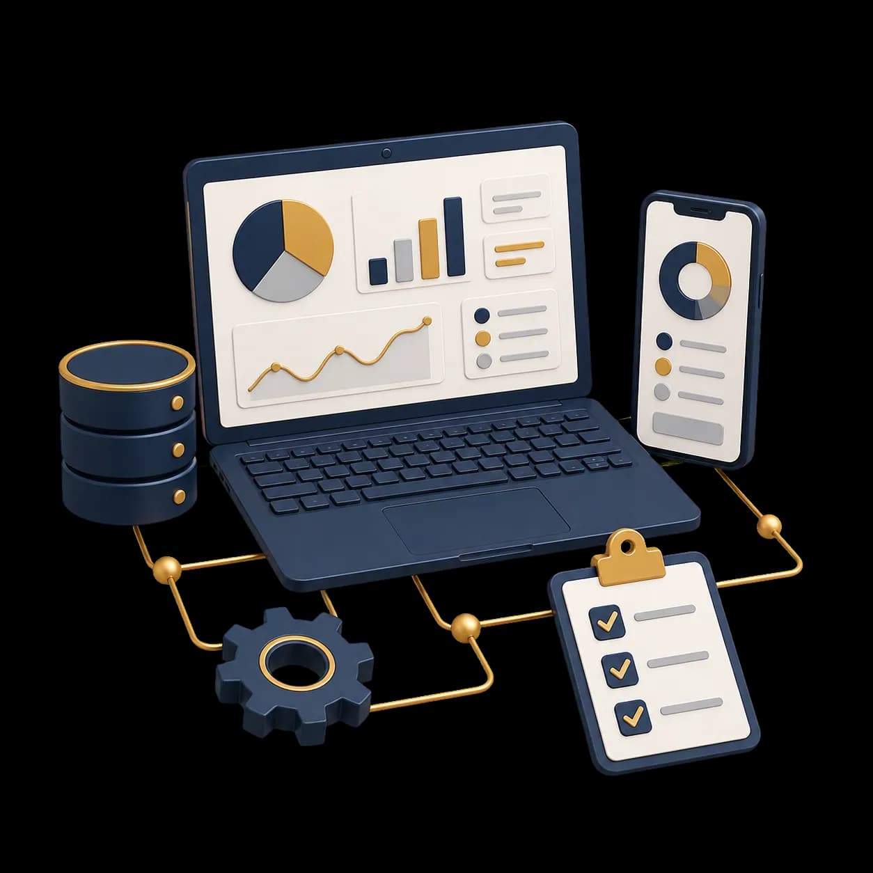 Teknologi website, profil lokal, dan sistem internal